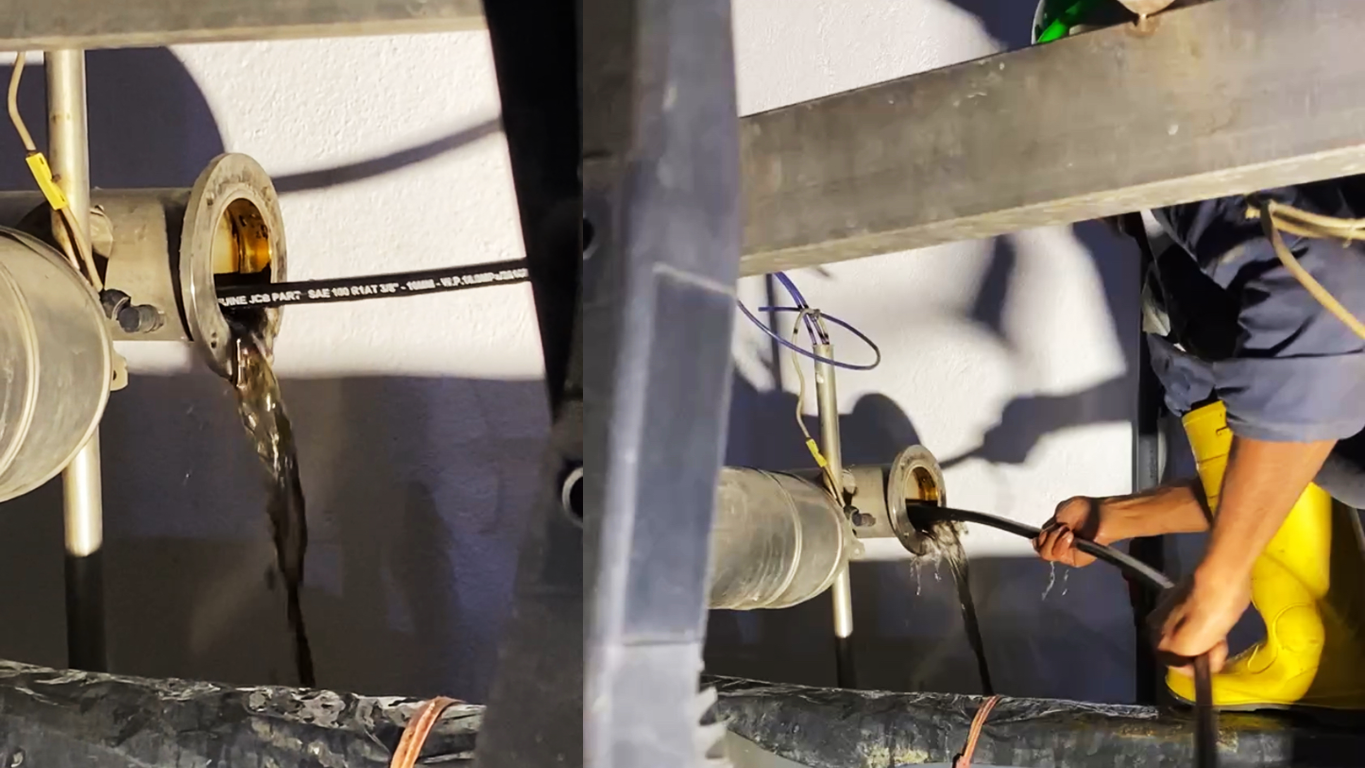 service-1 pipe cleaning